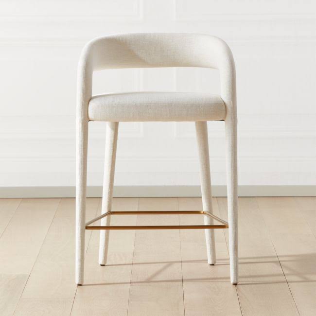 White Counter Stool - Cb2