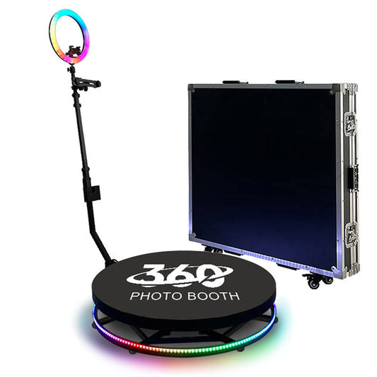 360 Photo Booth 40(100cm) Automatic 360 Spin Photo Booth