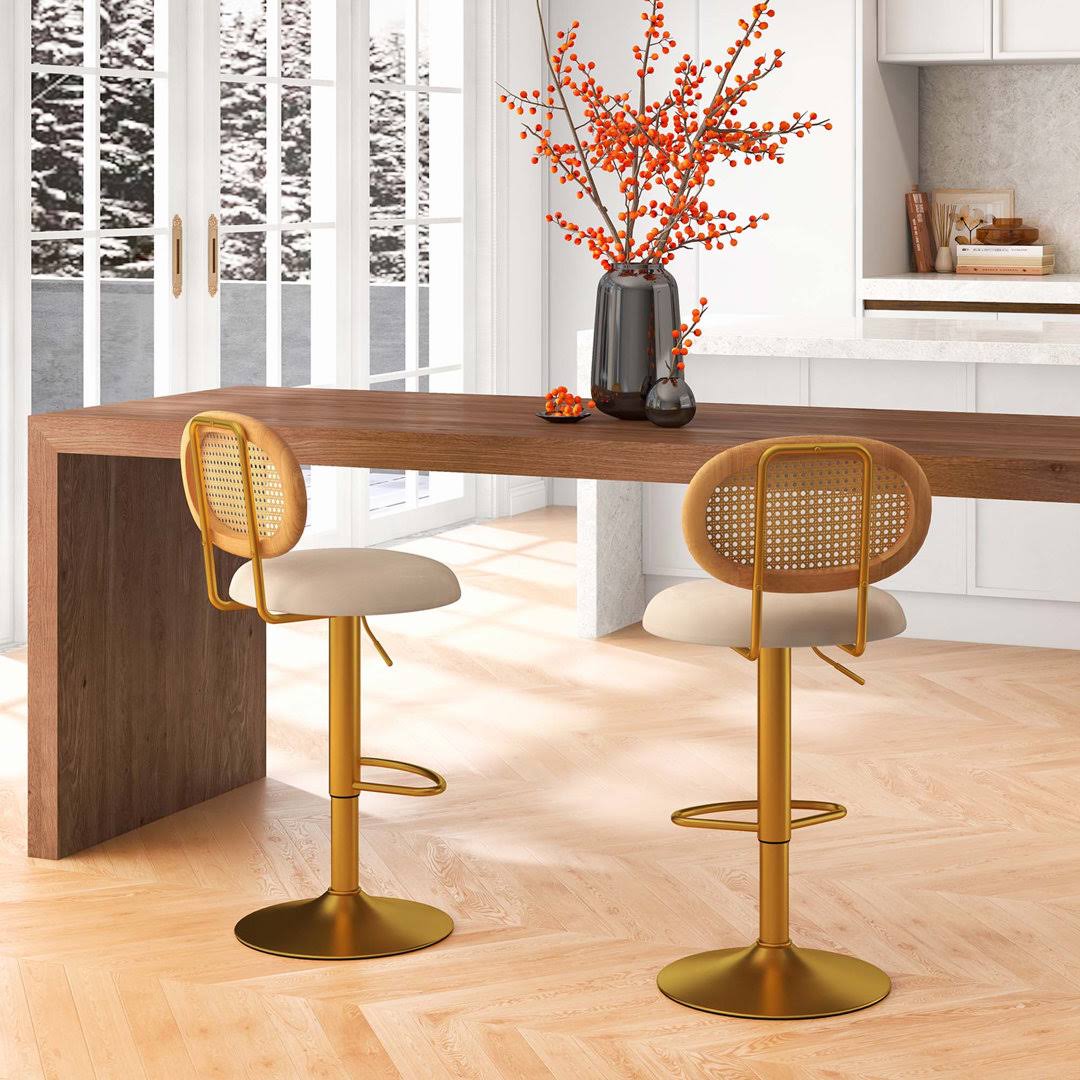 Swivel Adjustable Height Stool