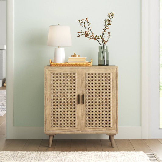 31 Tall 2 Door Accent Cabinet Sand & Stable