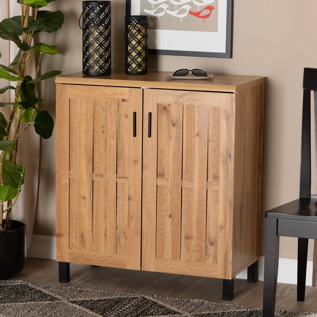 2 Door Accent Cabinet Union Rustic