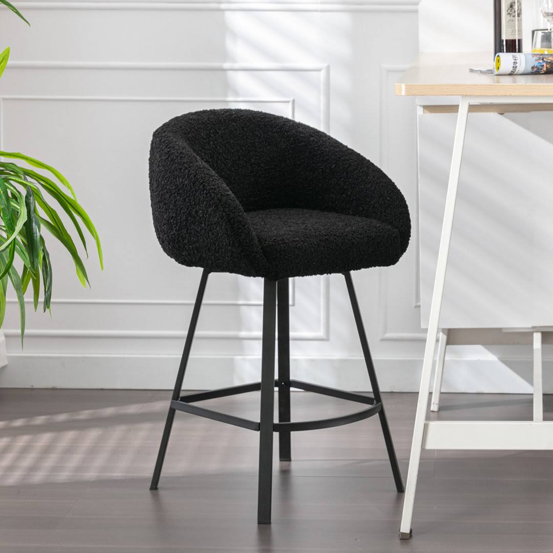 Swivel 25.6 Sherpa Counter Stool  Number Of Stools