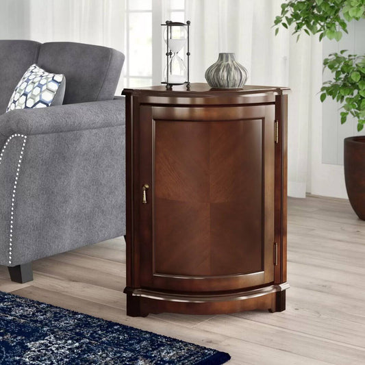 1 Door Corner Accent Cabinet