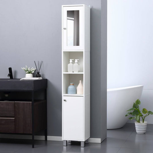 11.75 W X 70.75 H X 11 D Linen Cabinet