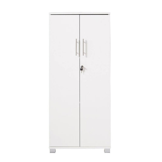 3 Shelf Storage Cabinet / Pantry Universal 2 Door Locking Cabinet