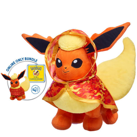 Stuffed Toy Pokémon Flareon Bundle