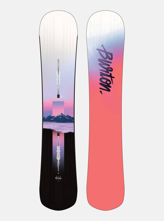 Womens Hideaway Flat Top Snowboard - 148