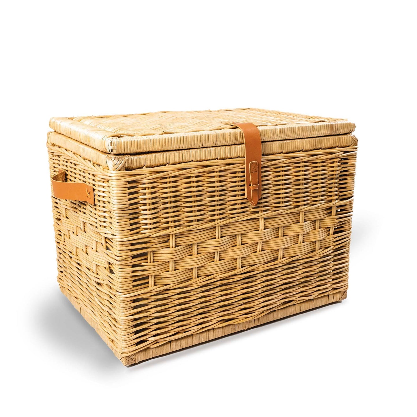 Wicker Storage Trunk