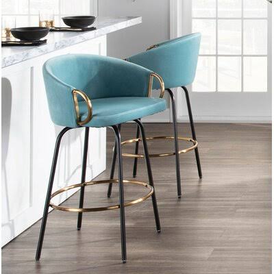 Swivel 26.25 Counter Stool  Seat