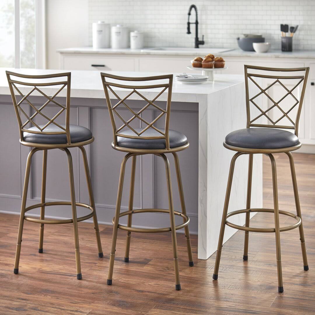 Swivel Adjustable Height Stool  Seat