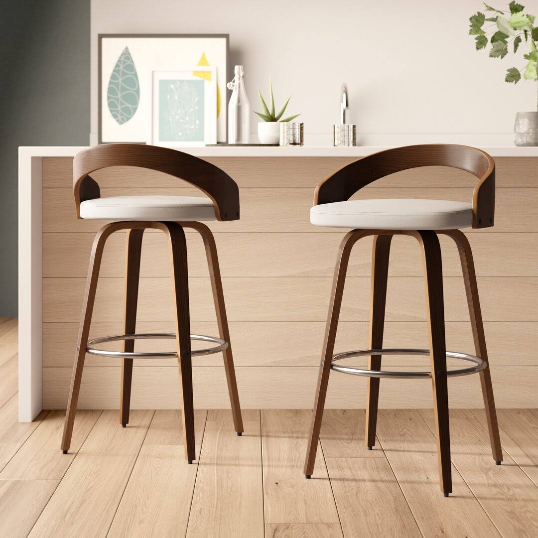 2 Piece Minda Swivel Stool