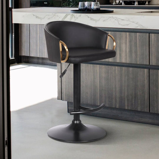 Swivel Adjustable Height Bar Stool