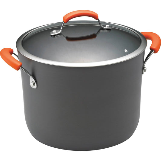 10 Qt. Hard Anodized Covered Stockpot