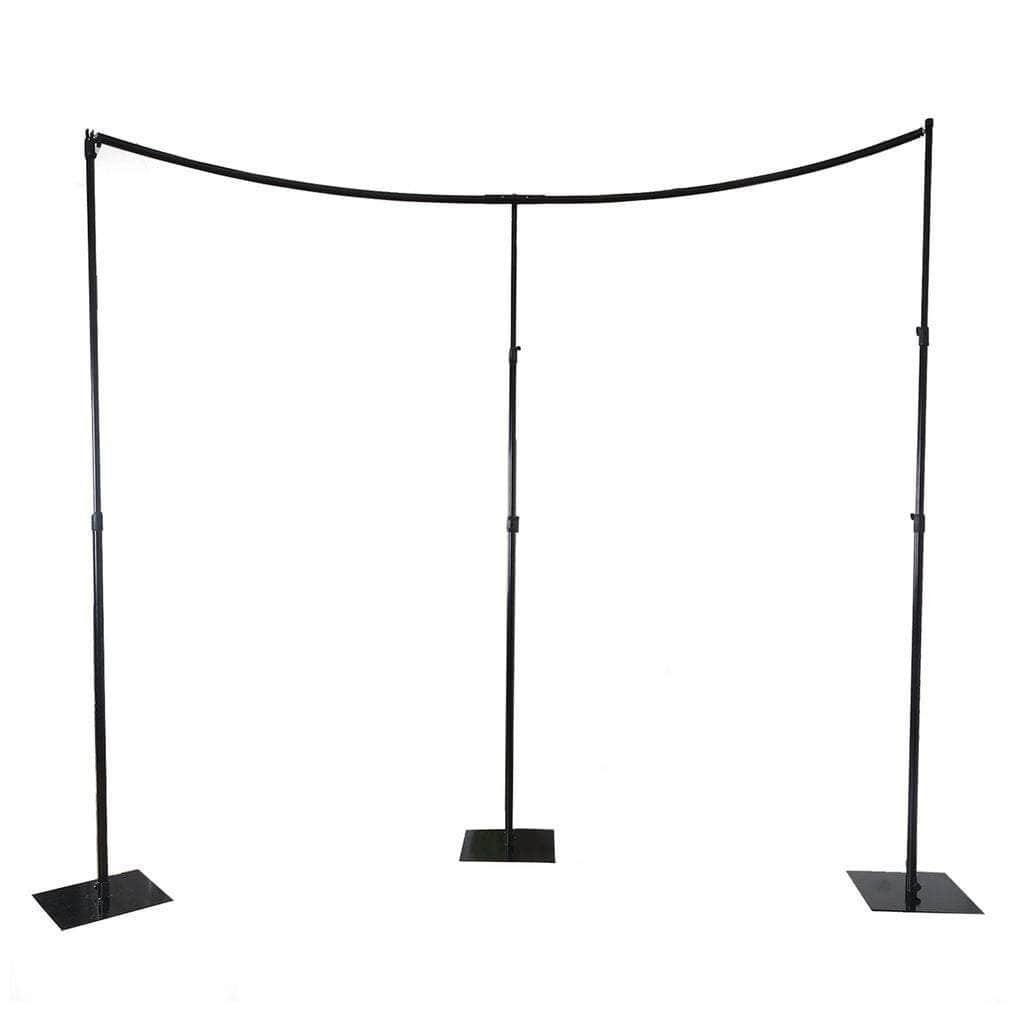 11 Ft Heavy Duty Curved Pipe And Drape Kit Backdrop Support Stand