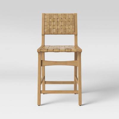 Woven Counter Height Barstool Natural -