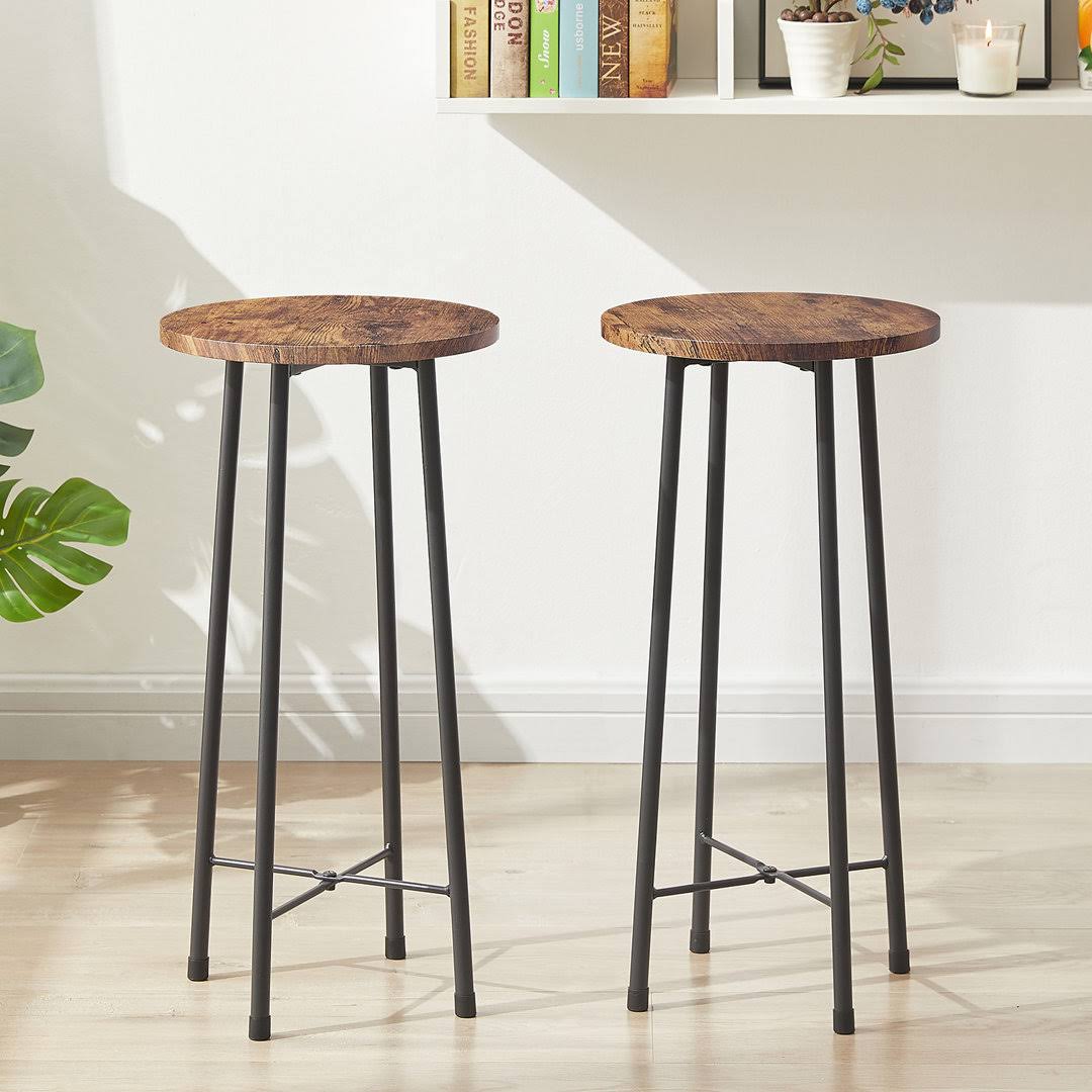 Wood Bar & Counter Stool 17 Stories Seat