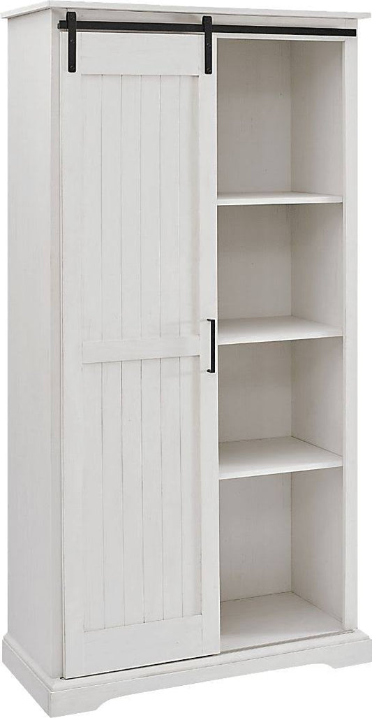 White Accent Cabinet