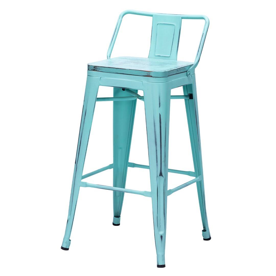 17 Stories Marotta Solid Wood Counter Stool