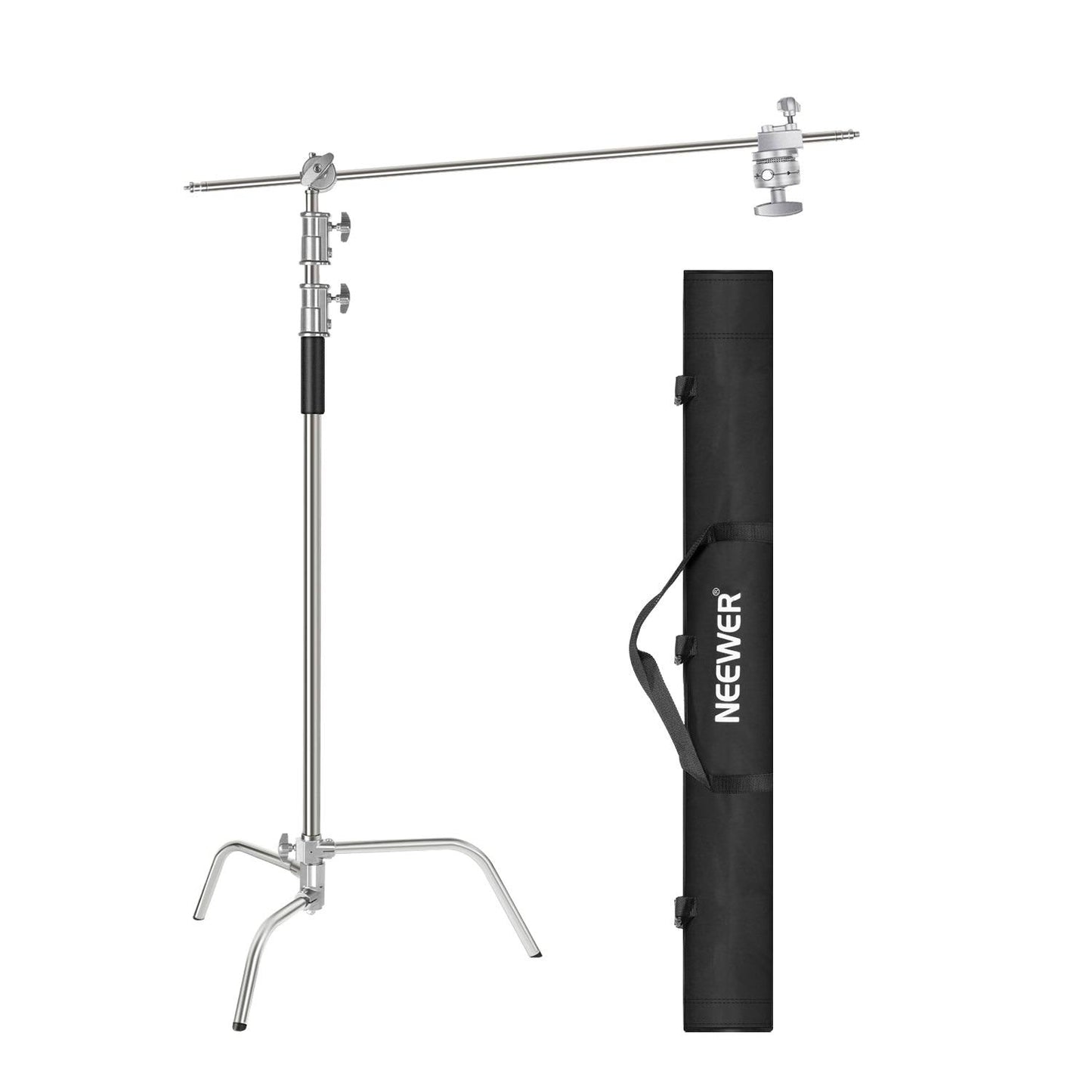 305cm Stainless Steel C-Stand Light Stand - Neewer