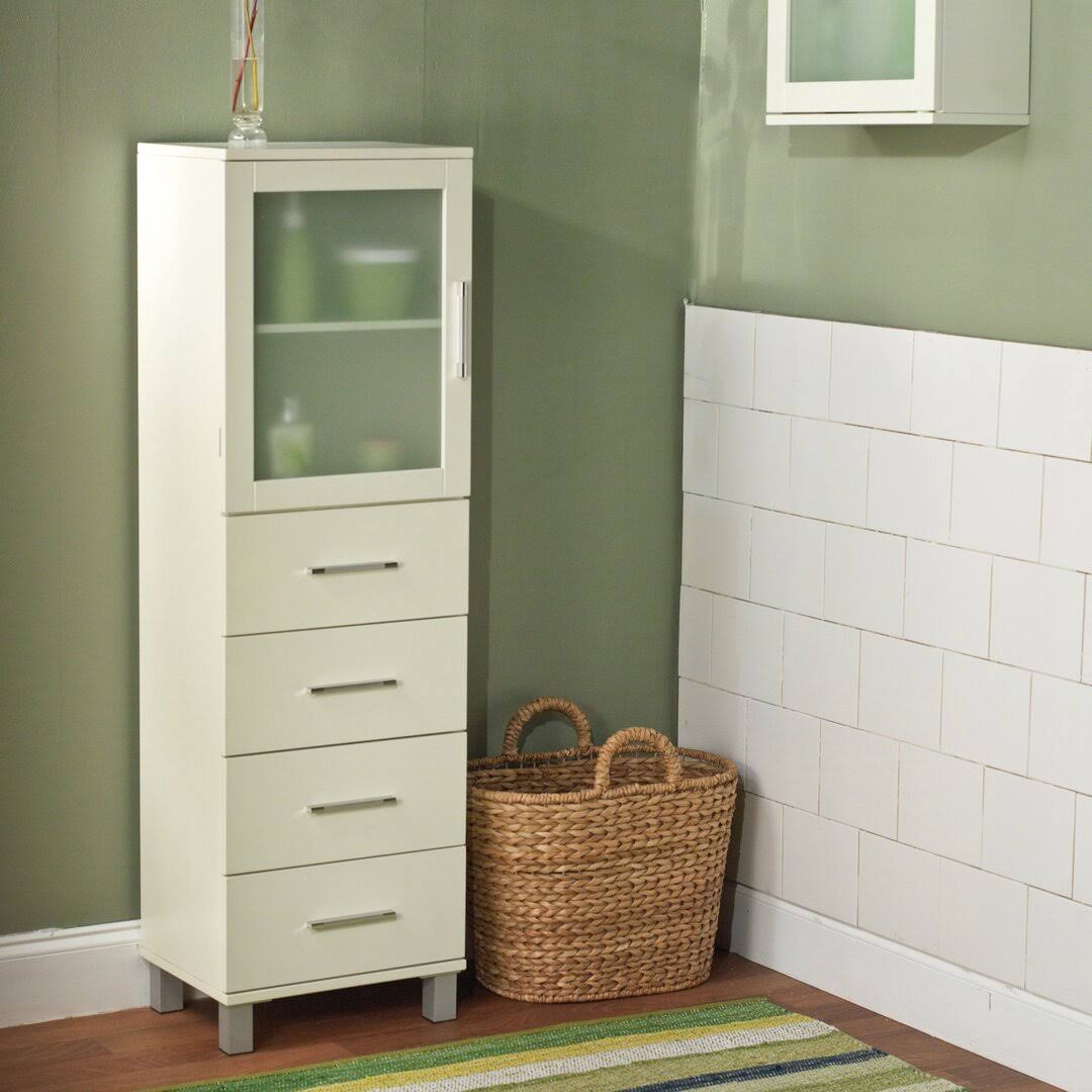 15.75 W X 51.6 H Linen Cabinet