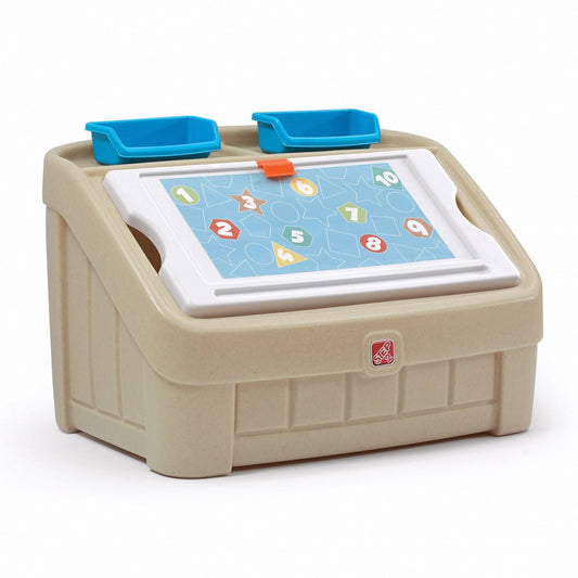 2-In-1 Toy Box Art Lid