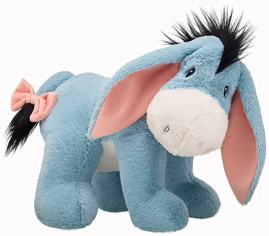 Stuffed Toy Disney Winnie The Pooh Eeyore Gift Bundle With Sound In Blue