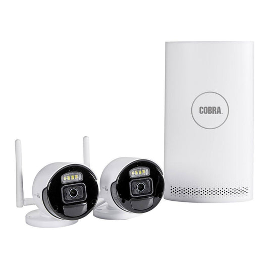 1080p Wi-Fi Security System With 1 Tb Storage And 2 Indoor/Outdoor Cameras