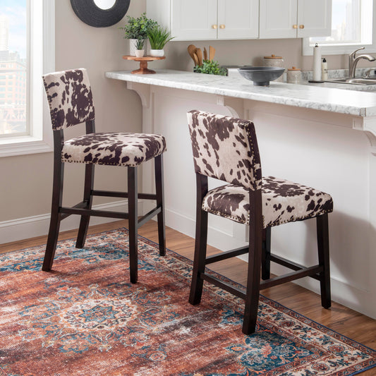 Wes Counter Height Bar Stool , Manhattan Brown