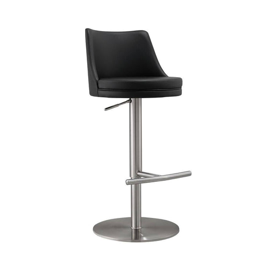 Swivel Adjustable Height Stool  Upholstery