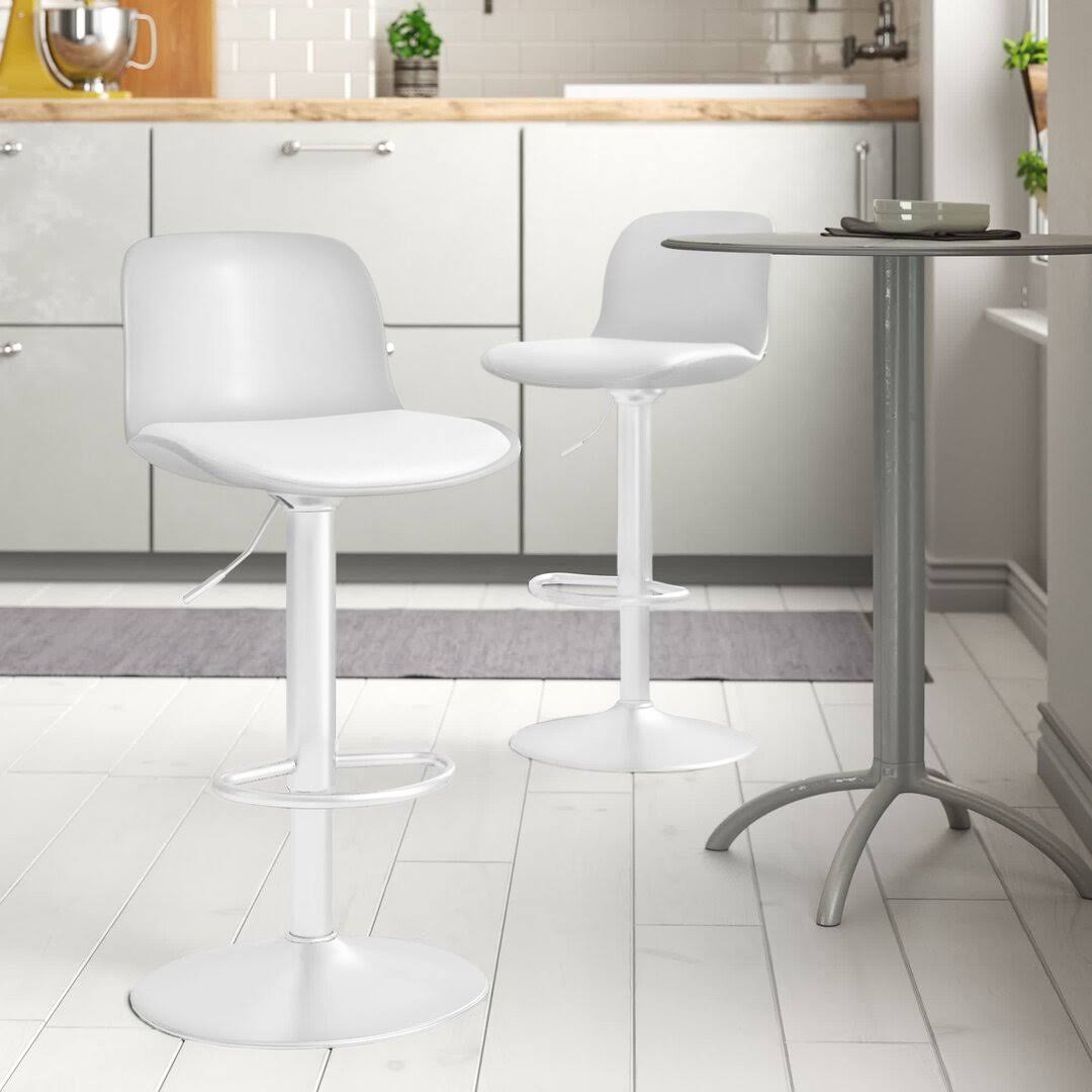 Swivel Adjustable Height Bar Stool