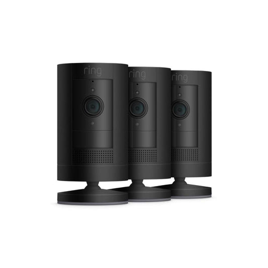 3-Pack Stick Up Cam Battery In Black