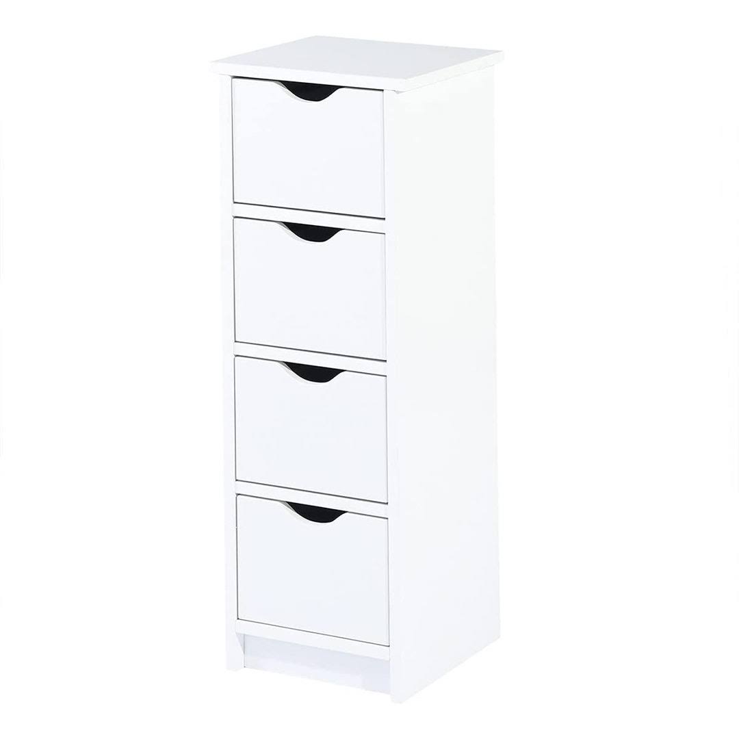 ® Lemuelah Modern Style Freestanding Storage Cabinet With 4 Drawers For Bathroom