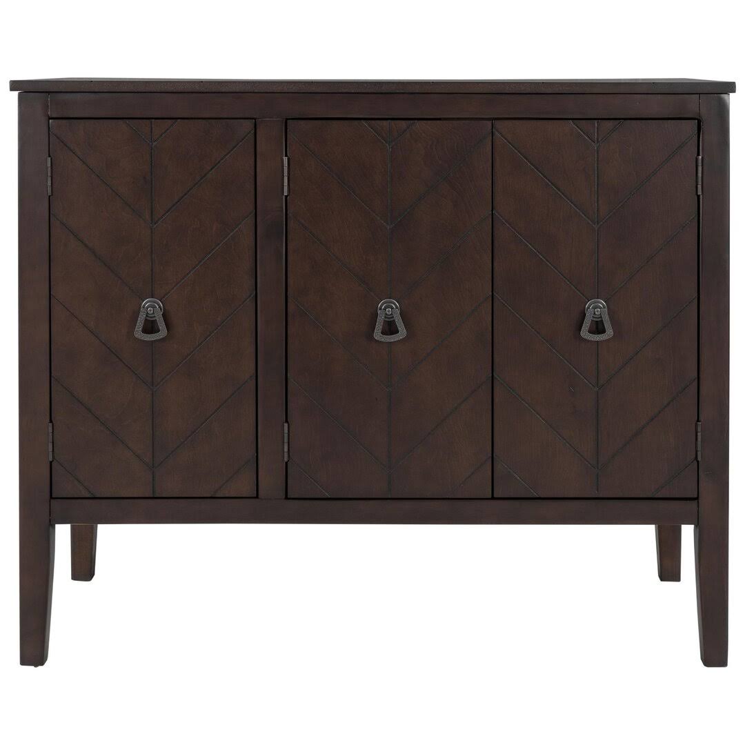 3 Door Accent Cabinet