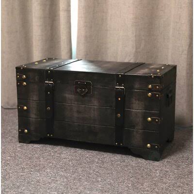 Vintage Trunk Longshore Tides Size 13.75 H X 25.5 W X 12 D