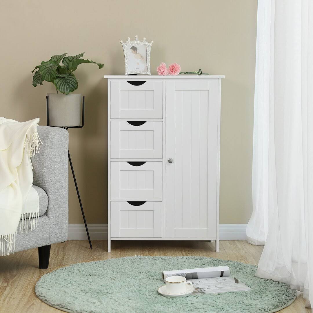 21.7 W X 31.9 H Cabinet  Finish: White