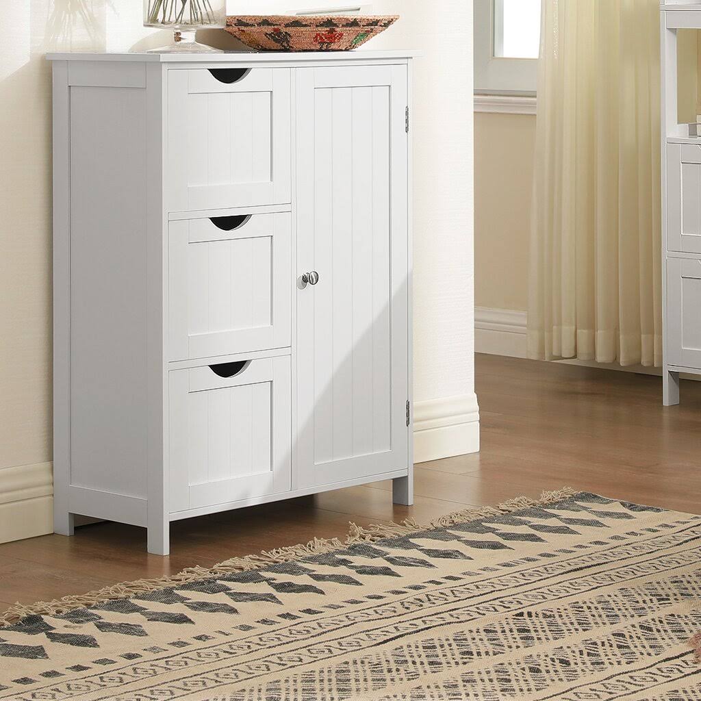 23.6 W X 31.9 H X 11.8 D Free-Standing Bathroom Cabinet Rosecliff Heights Finish