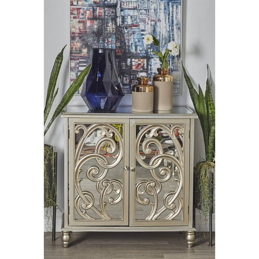 2 Door Accent Cabinet Rosdorf Park