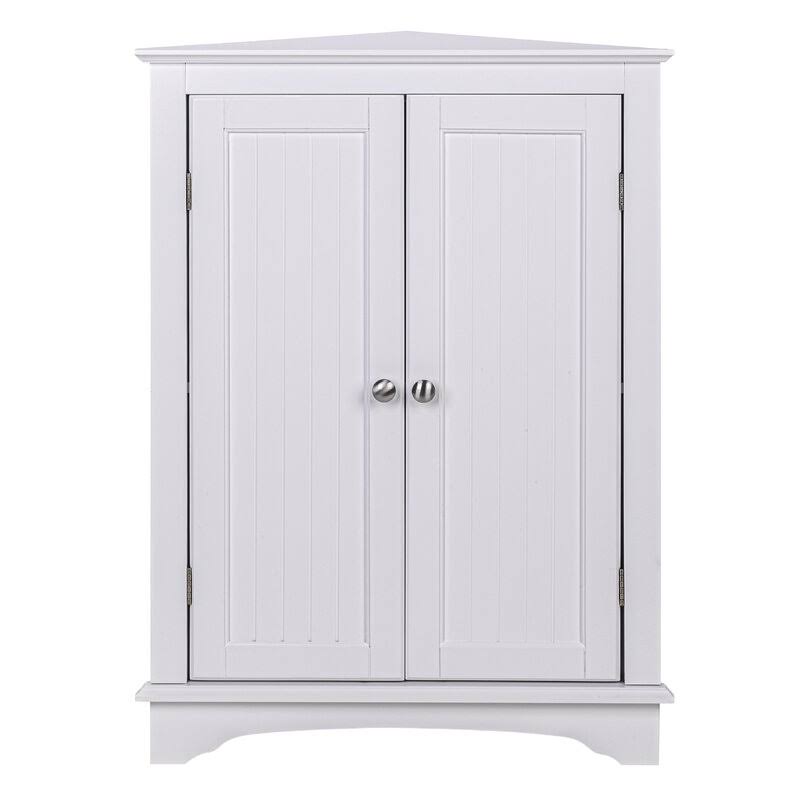 23.62 W X 31.89 H X 12.4 D Free-Standing Bathroom Cabinet Rosecliff Heights