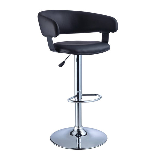 Swivel Adjustable Height Bar Stool  Finish