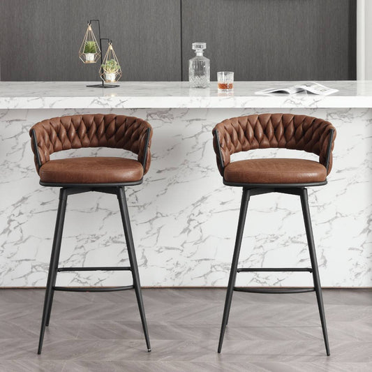 30.7 Swivel Bar Stool  Upholstery