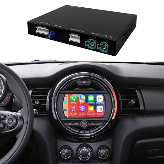 Top Wireless Carplay Retrofit Kit Decoder For Bmw Mini Cooper One Hatch Clubman F55 F56 F54 F57 Nbt System 2014-2018 Year