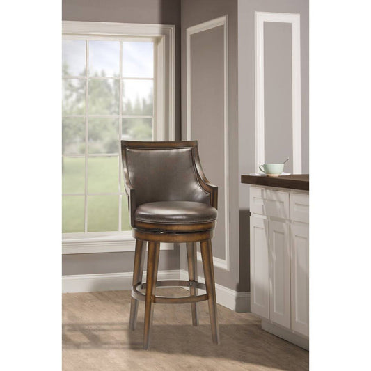 Swivel Bar & Counter Stool Millwood Pines Seat Height