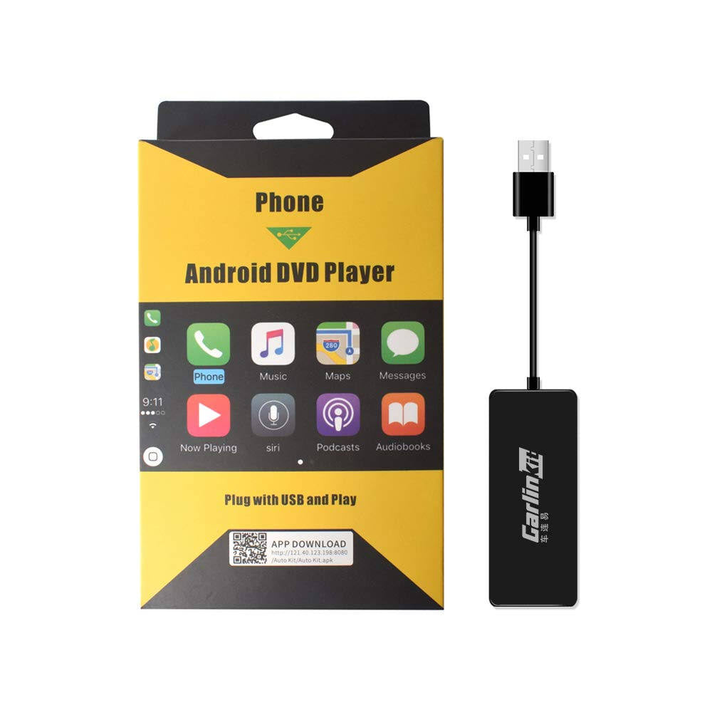 Wired Carplay Dongle Android Auto For Car Radio With Android System Version 4.4.2 And Above