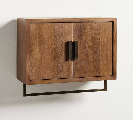 Umber Reed Wall Cabinet