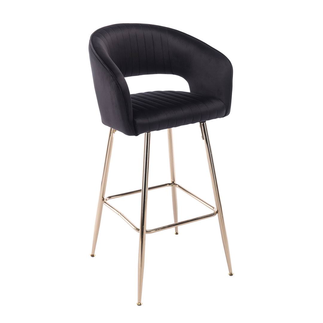 28.75 Bar Stool Everly Quinn Upholstery