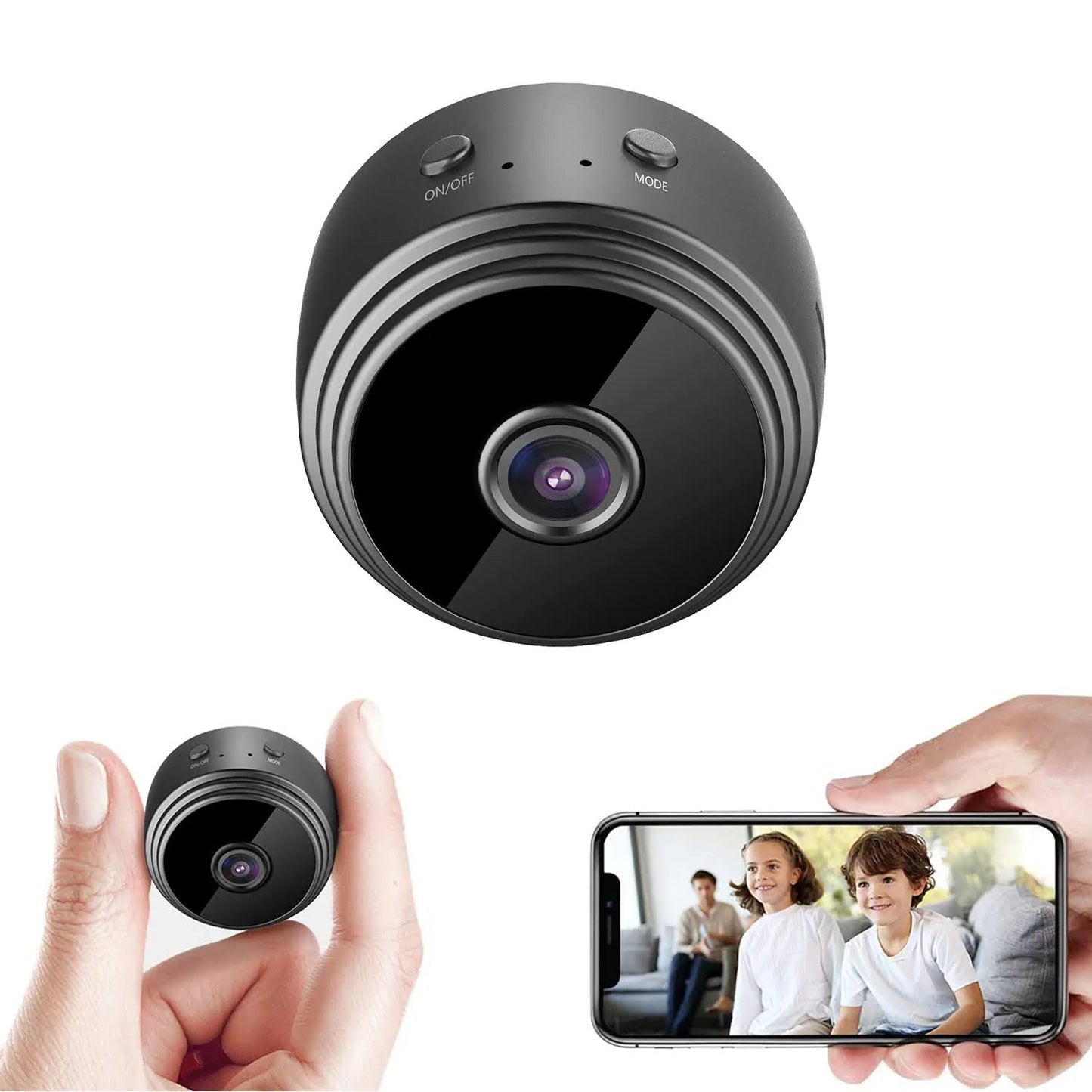 1080p Hd Wifi Round Security Camera